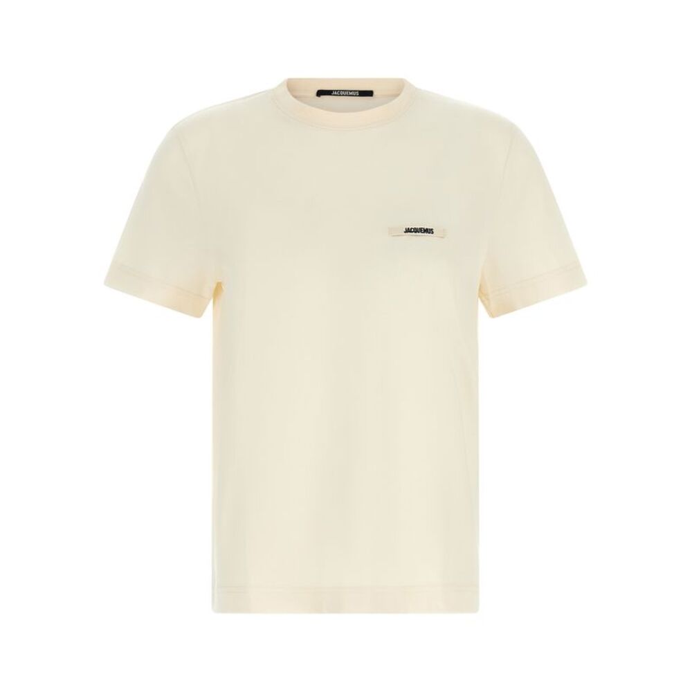 Jacquemus Beige Cotton Women's T-Shirt